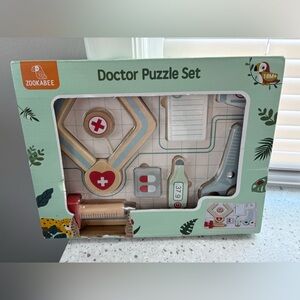 Zookabee - Wooden Doctor Puzzle Set - Multicolor